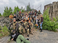 Flera av deltagarna från After Light, sommaren -2019